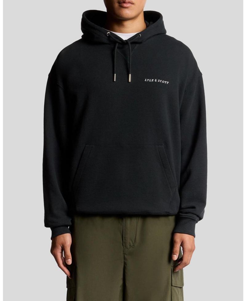 Men's Script Brushback Pullover Hoodie