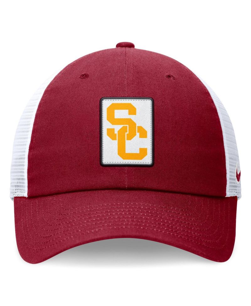 Men's Cardinal/White USC Trojans Primetime Club Trucker Adjustable Hat