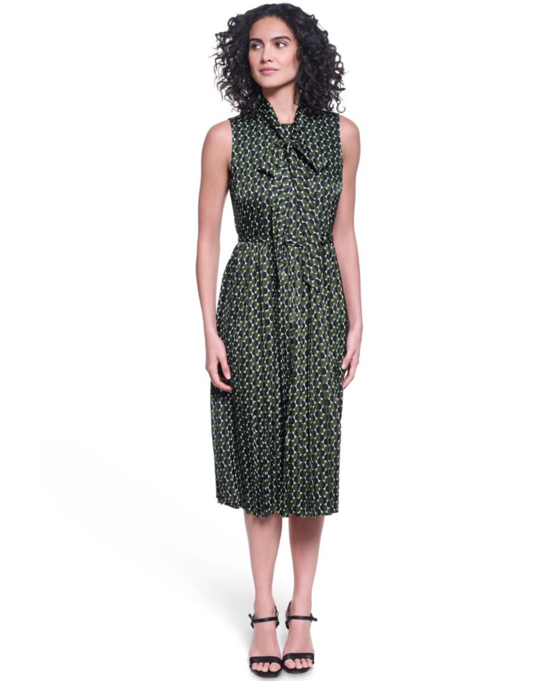 Women's Printed Midi Dress