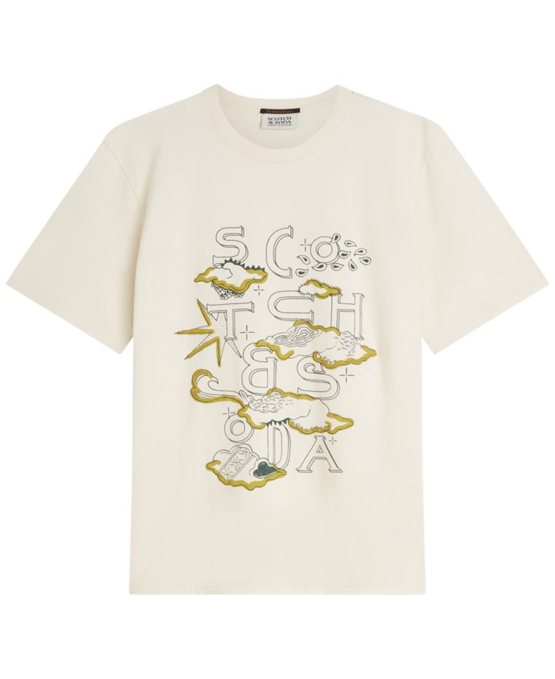 Men's Front Artwork Regular-Fit T-Shirt