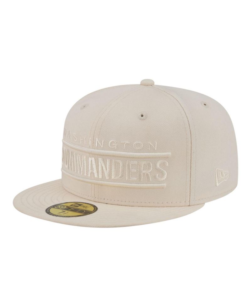 Men's Cream Washington Commanders Color Pack 59FIFTY Fitted Hat