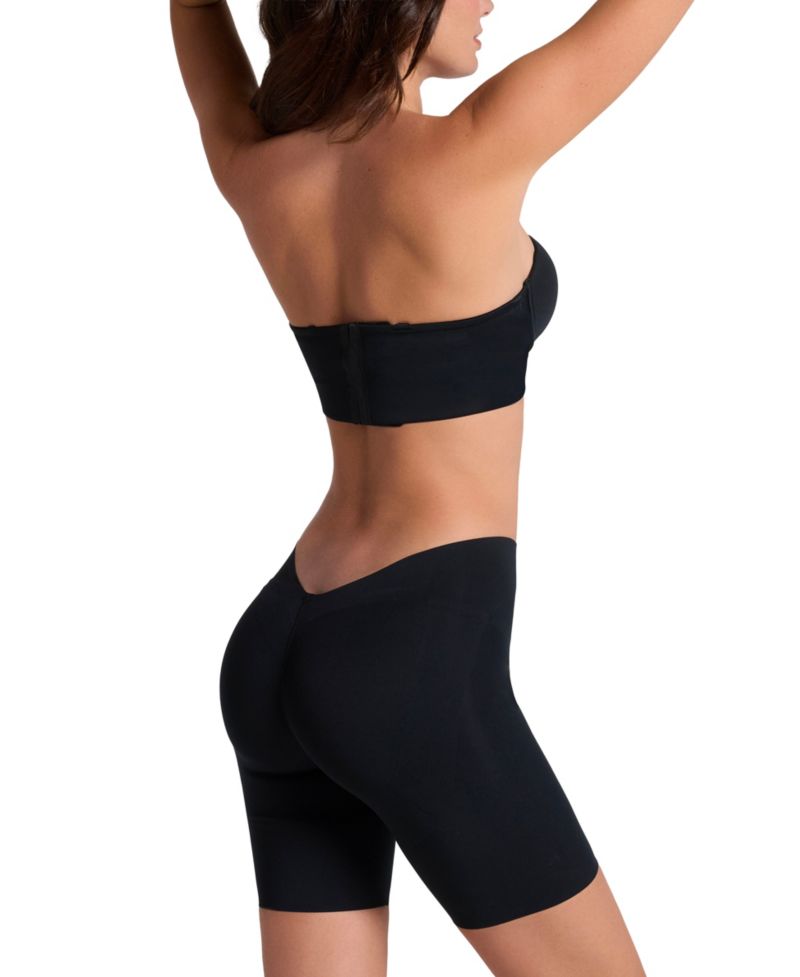 Women's InvisiPlunge Seamless Tummy Control High-Waisted Shaper Shorts