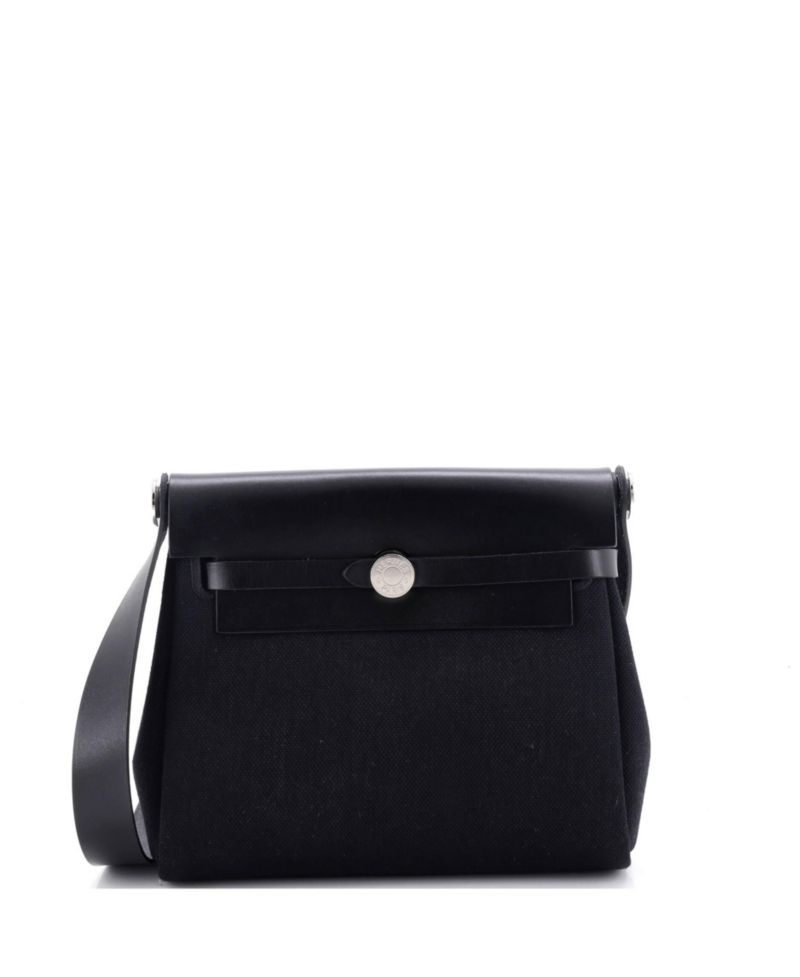 20 Herbag Zip Toile and Leather