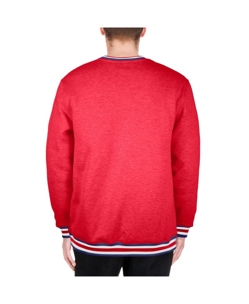 Men's Red Philadelphia Phillies Father's Day Pullover Sweatshirt