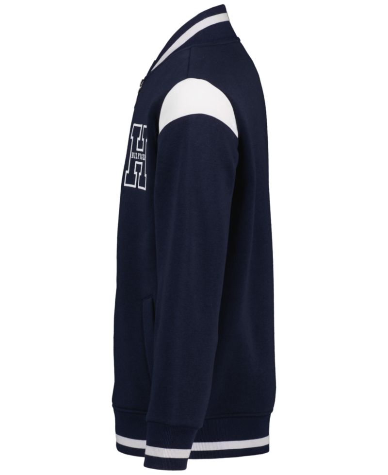 Boys' 2T-7 Collegiate Varsity Zip-Front Jacket