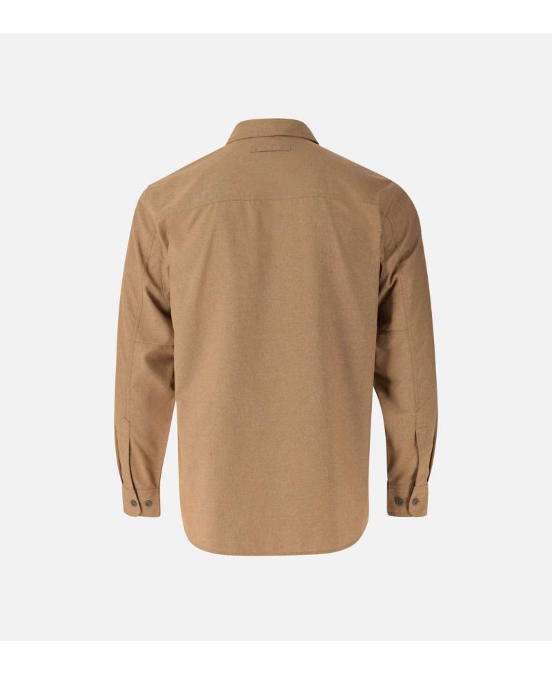 Big & Tall UPF 30+ Long Sleeve All Season Convertible Work Shirt