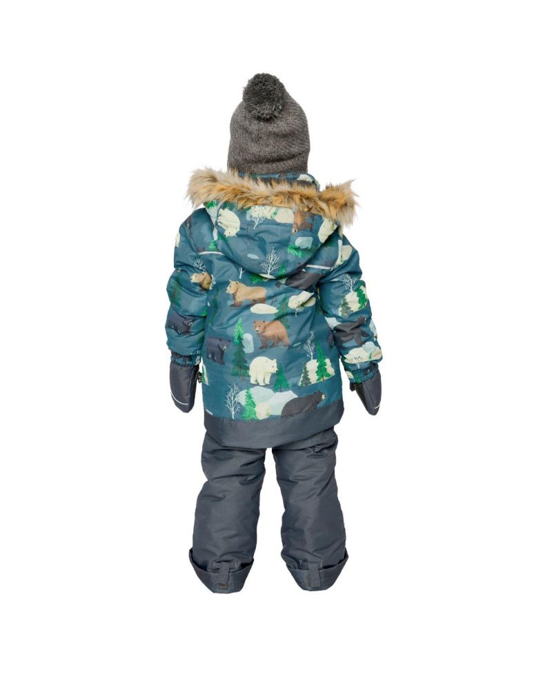 Little and Big Boy's (6-8) Two Piece Discover Snowsuit