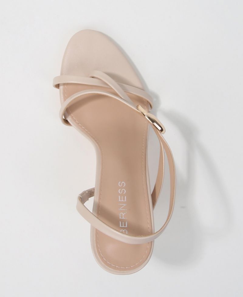 Women's Hebe Gold-Tone Nugged Slingback Dress Sandals