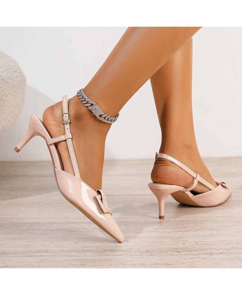 Women's Vava Patent Buckle Slingbacks