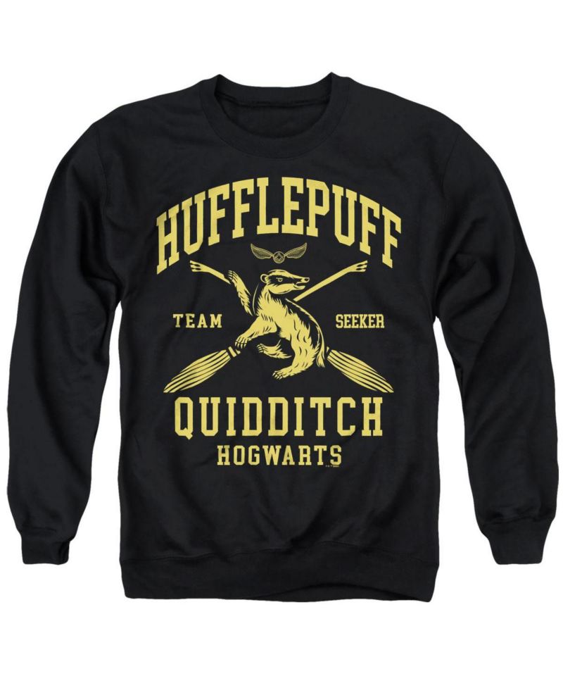 Men's Hufflepuff Quidditch Arch Crewneck Sweatshirt