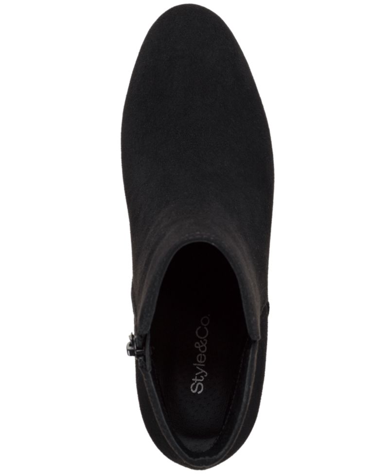 Women's Portiaa Round Toe Wedge Dress Booties
