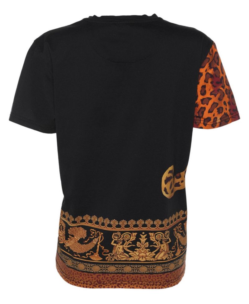 Women's Leopard Graphic Print Jersey T-Shirt