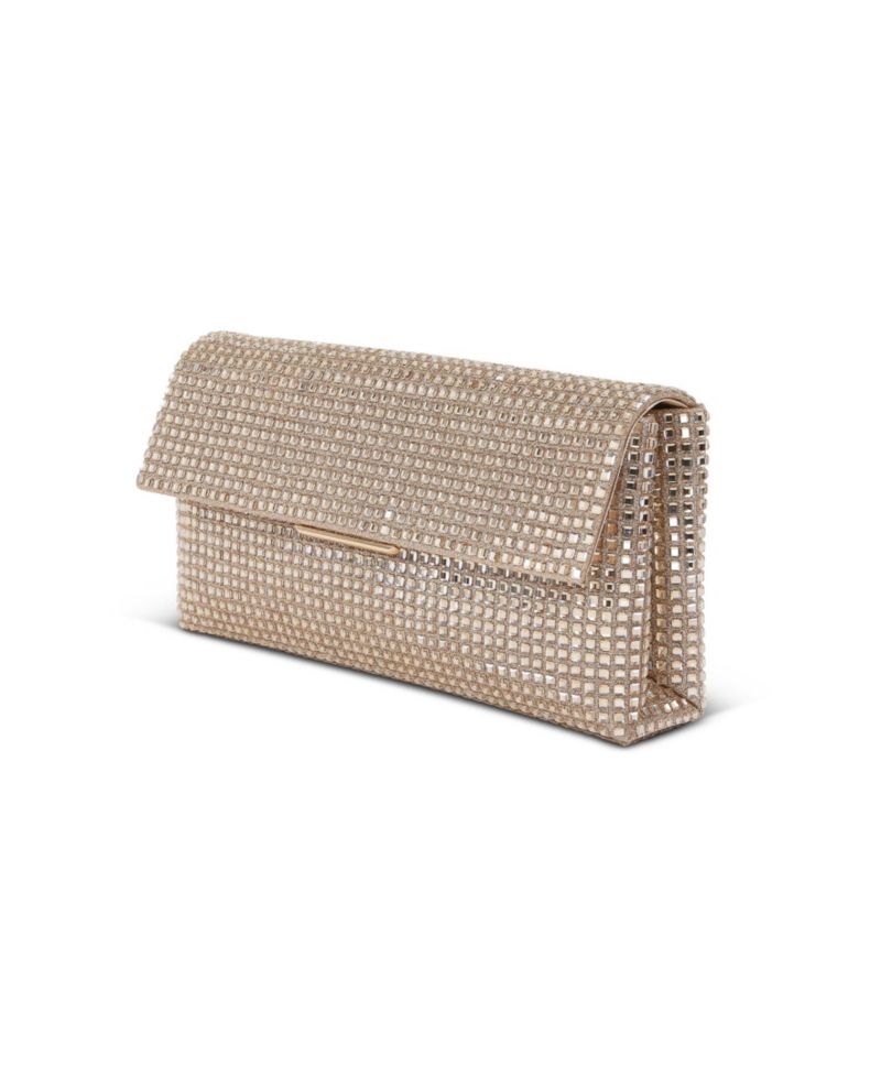 Woman's Jayden Fully Crystal Mini Envelope Clutch
