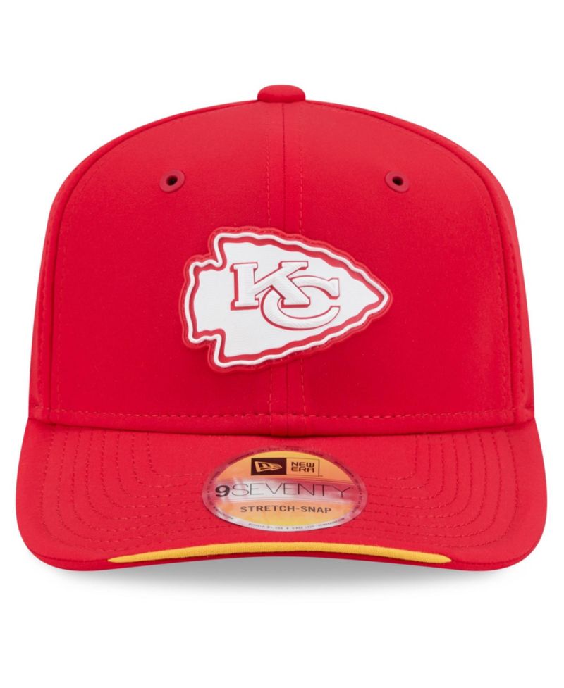 Men's Red Kansas City Chiefs 2026 Sideline 9SEVENTY Adjustable Hat