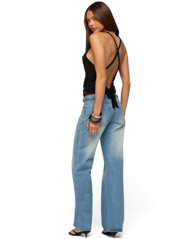Women's Tippie Backless Cowl Neck Top