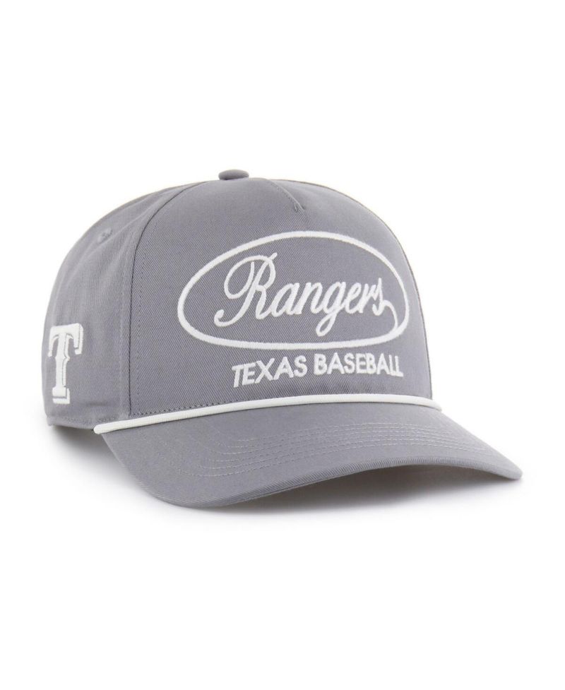 Men's Gray Texas Rangers Foundational Hitch Adjustable Hat