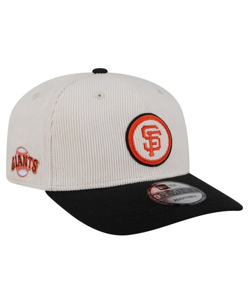 Men's Cream/Black San Francisco Giants Loyal 9SEVENTY Adjustable Hat