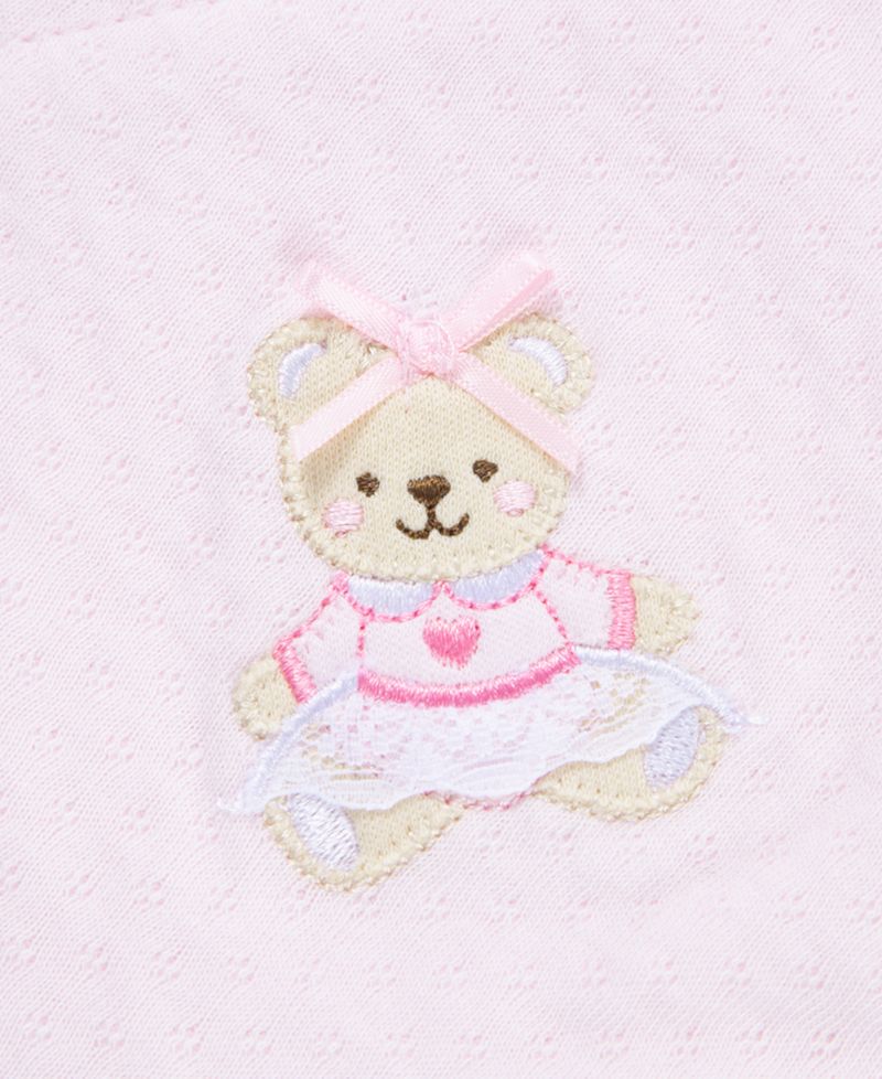 Baby Girls Sweet Bear Cotton Gift Box, 6 Piece Set