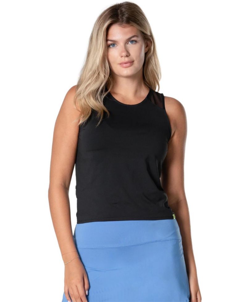Women's Freedom Fitted Crew-Neck Crop Tank