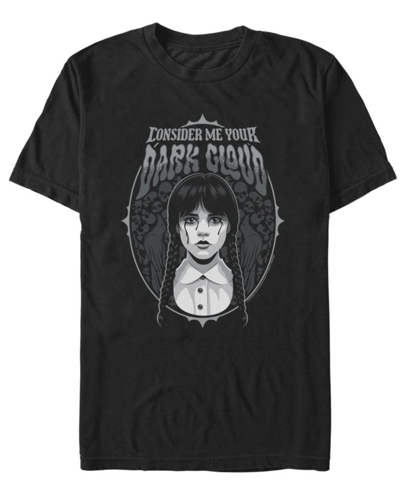 Men's Wednesday Addams Dark Cloud T-Shirt