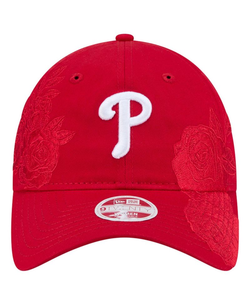 Women's Red Philadelphia Phillies Roses 9TWENTY Adjustable Hat
