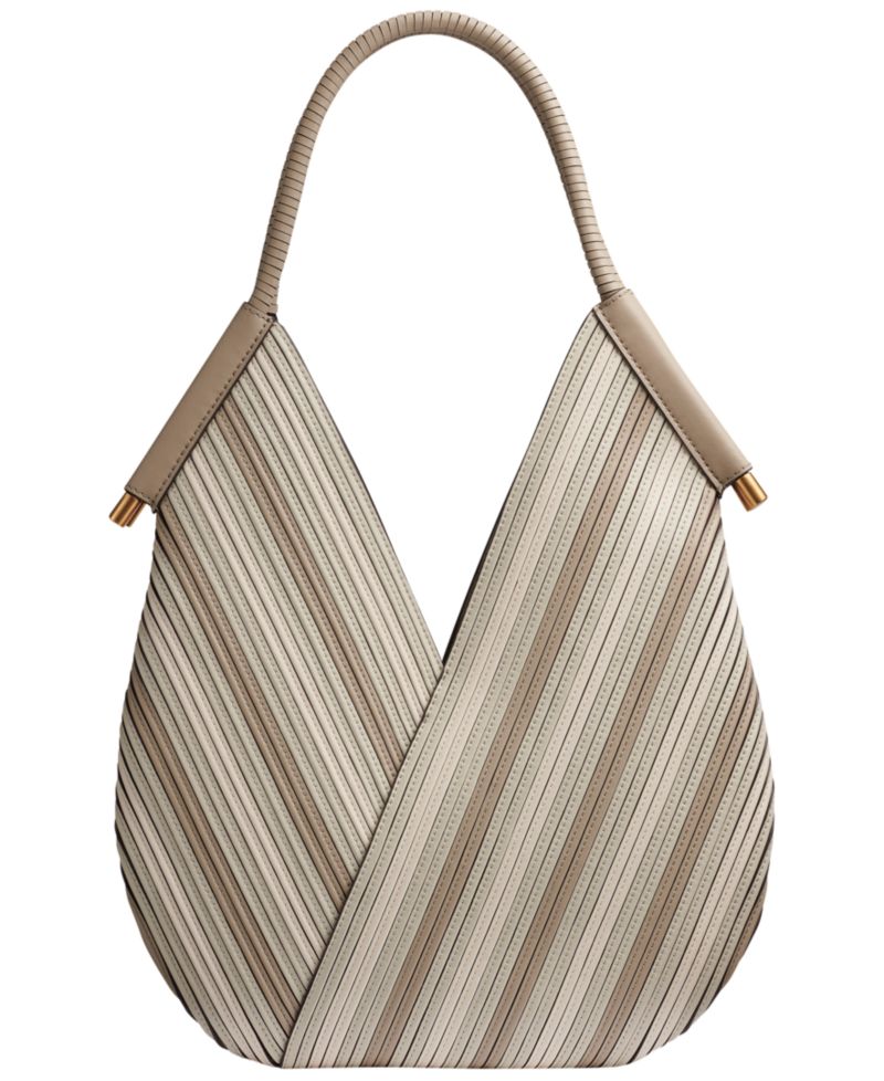 Baldwin Chevron Large Shoulder Bag