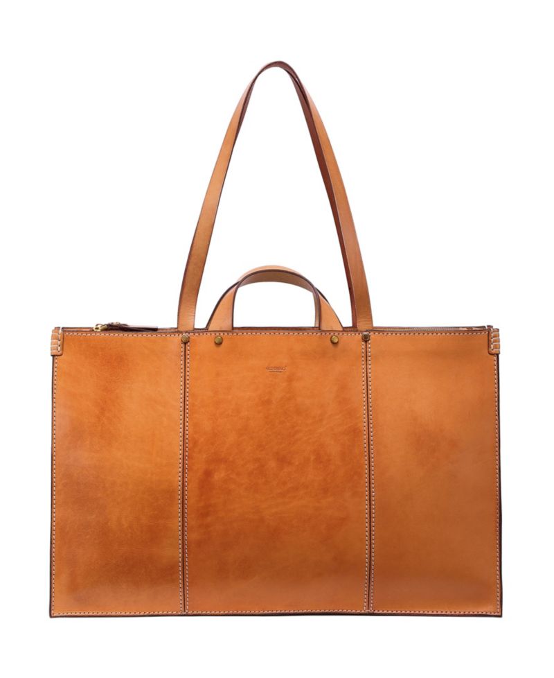 Sandstorm Extra-Large Leather Tote Bag