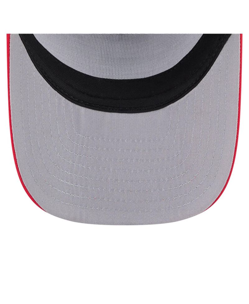 Men's White/Red Kansas City Chiefs Foodie 9FIFTY A-Frame Trucker Snapback Hat