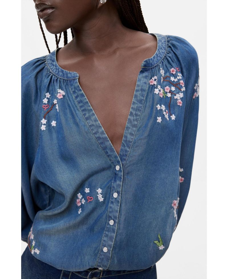 Women's Embroidered Short Dress