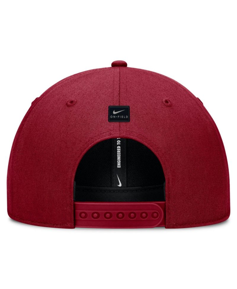 Men's and Women's Crimson Alabama Crimson Tide 2026 On-Field Gameday Rise Adjustable Hat