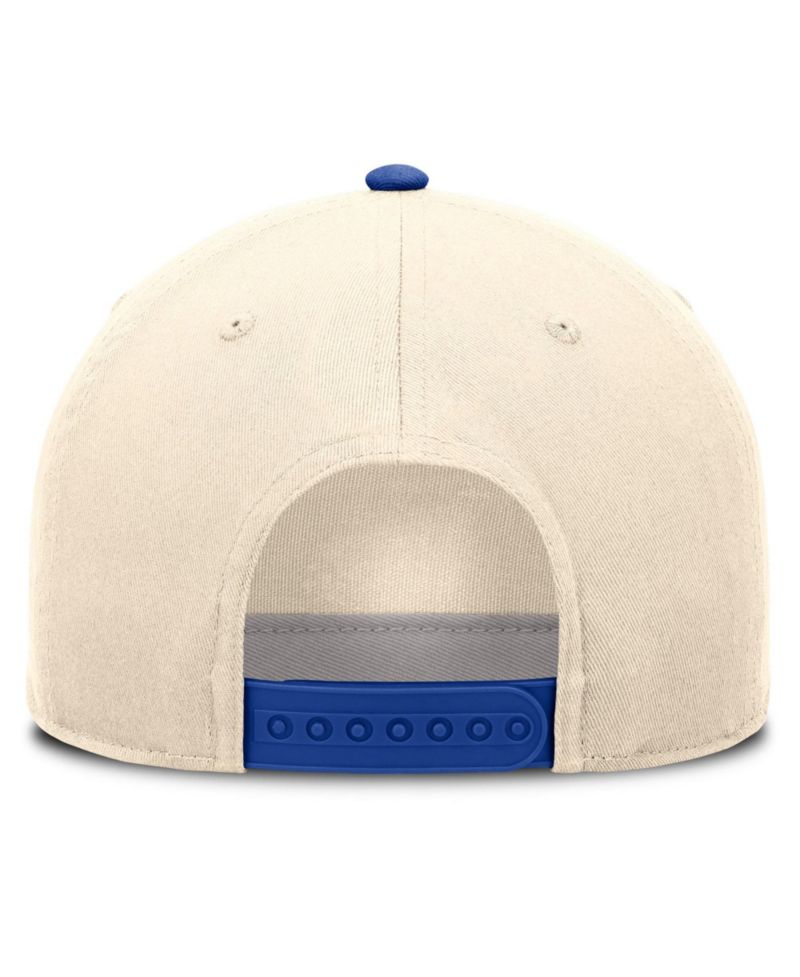 Men's and Women's Natural/Royal Duke Blue Devils Campus Prep Rise Adjustable Hat
