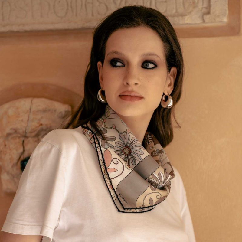Anita - Silk Bandana for Women
