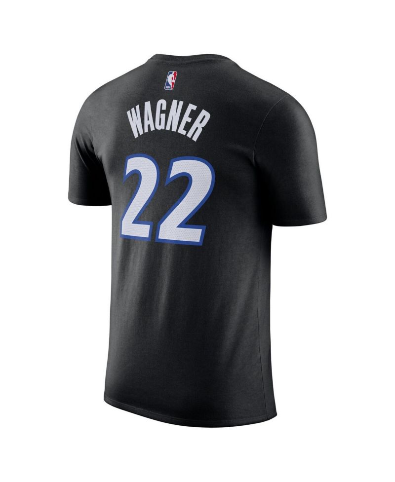 Men's and Women's Franz Wagner Black Orlando Magic Name & Number T-Shirt - Statement Edition