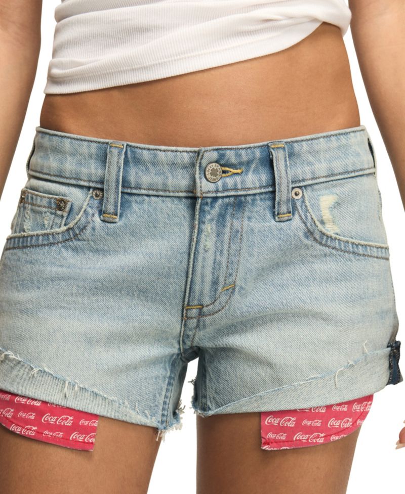 Women's Lucky Legend Low-Rise Coca Cola Shorts
