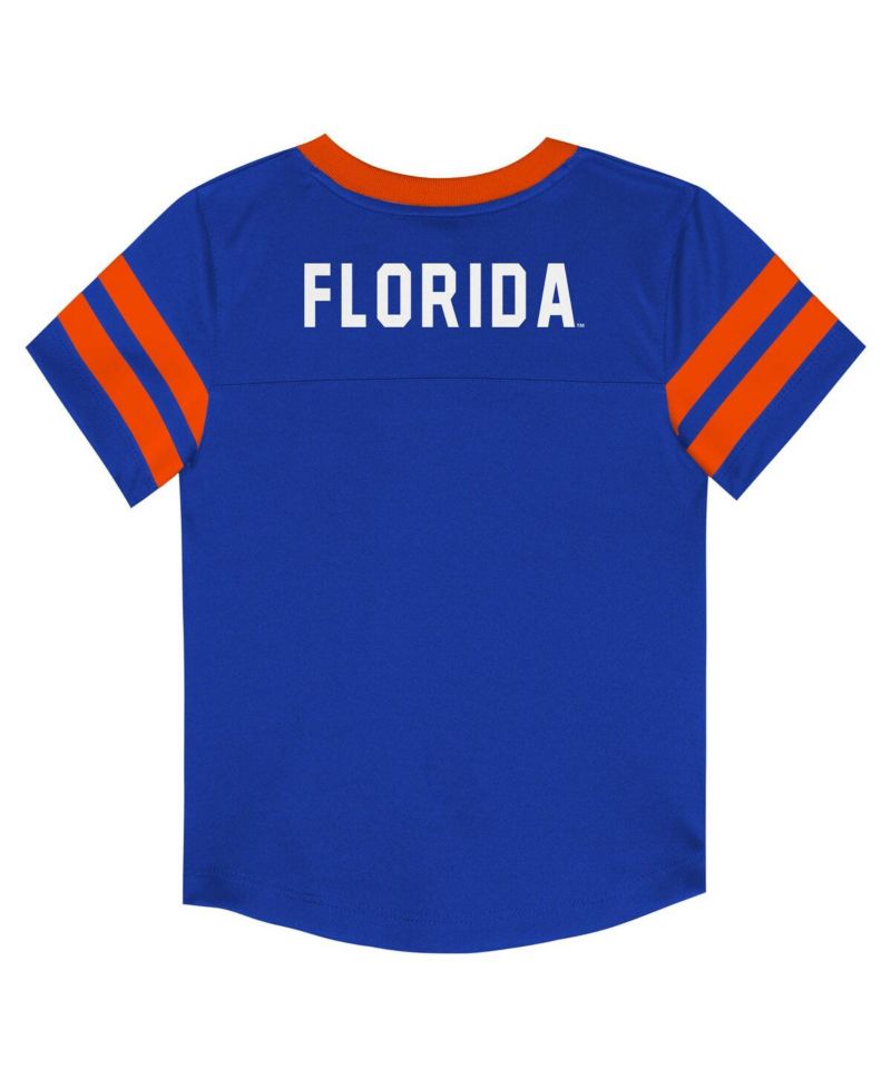 Big Boys and Girls 2-Piece Royal Florida Gators Red Zone V-Neck Top and Pants Set