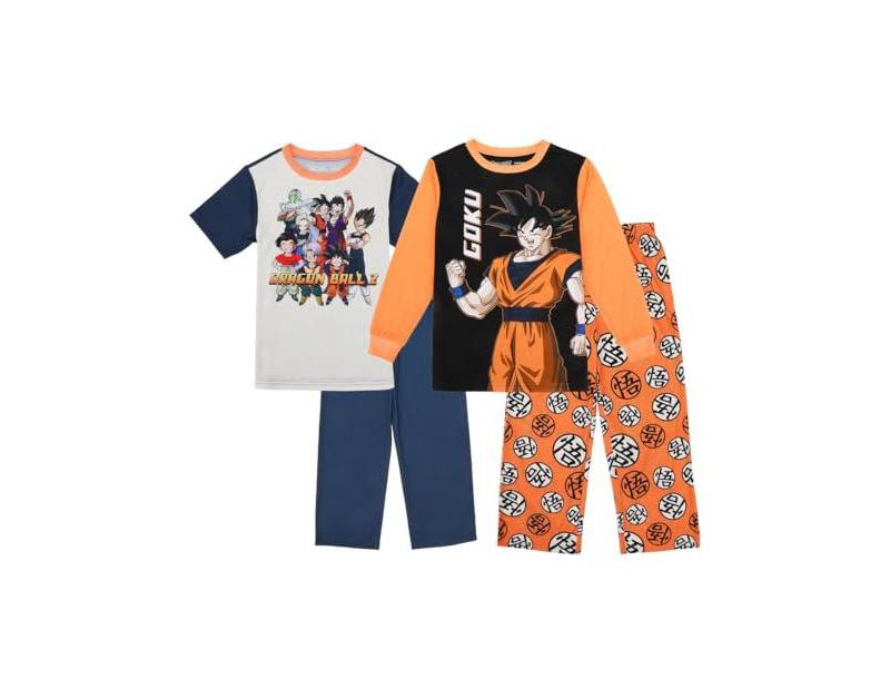 Big Boys Group Shot 4-Pack Pajama Set -14