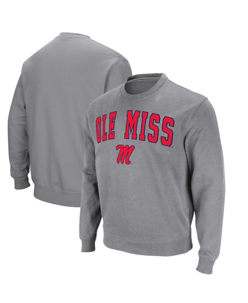 Men's Ole Miss Rebels Arch & Logo Pullover Sweatshirt