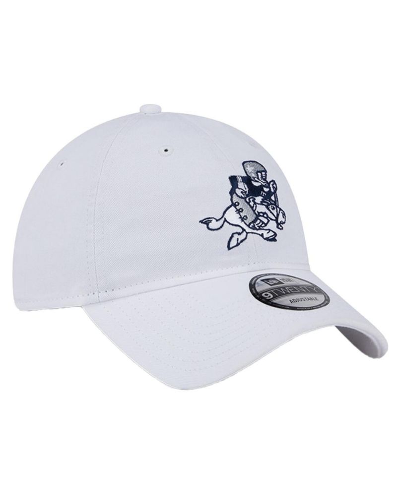 Men's White Dallas Cowboys Retro Main 9TWENTY Adjustable Hat