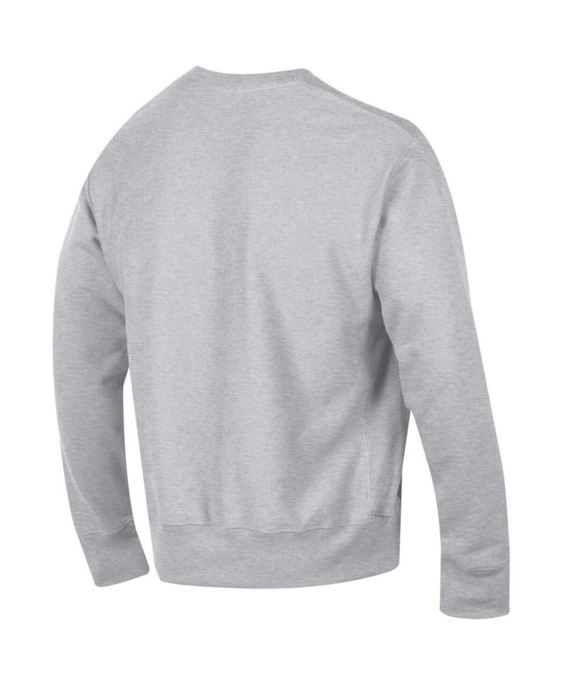 Men's Gray Ohio State Buckeyes Reverse Weave Fleece Sweatshirt