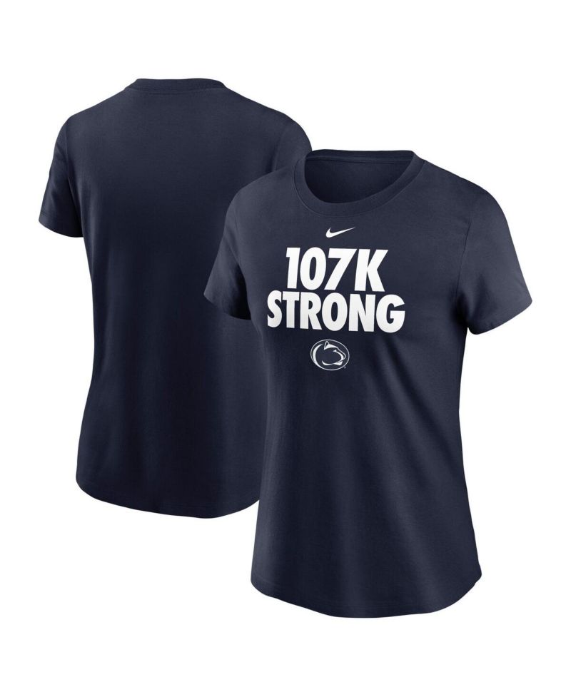 Women's Navy Penn State Nittany Lions Local Ultimate Chant T-Shirt