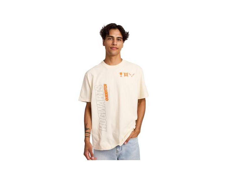 Men's Hogwarts Quidditch Tofu Crew Neck Short Sleeve T-shirt