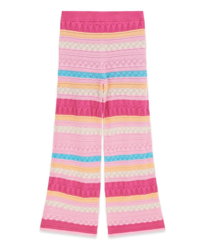 Girls' 7-16 Crochet Palazzo Pants