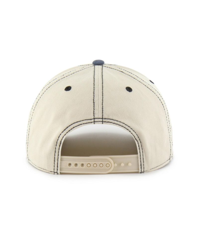 Men's and Women's '47 Tan/Navy Penn State Nittany Lions Well-Worn Calderwood Hitch Adjustable Hat