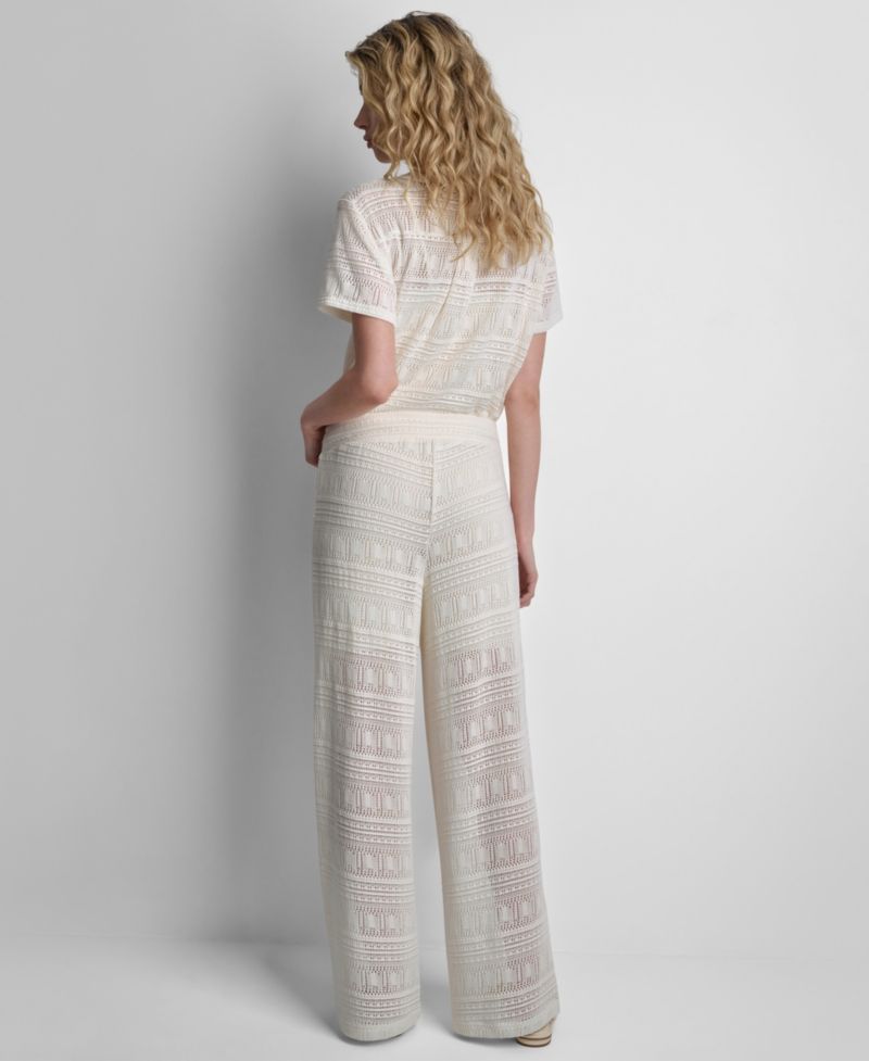 Women's Straight-Leg Drawstring Pants