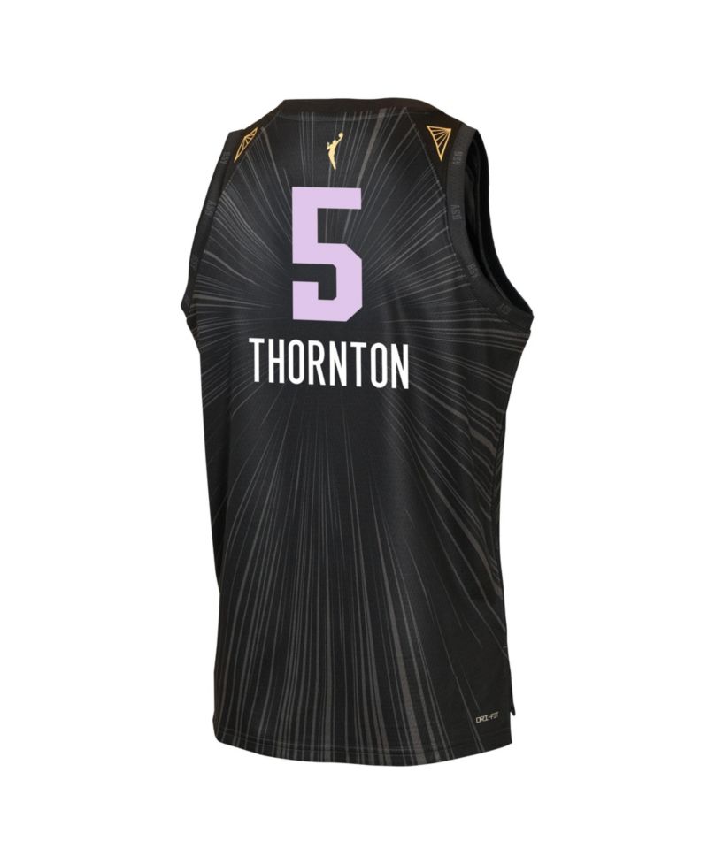 Big Boys and Girls Kayla Thornton Anthracite Golden State Valkyries Victory Rebel Edition Jersey