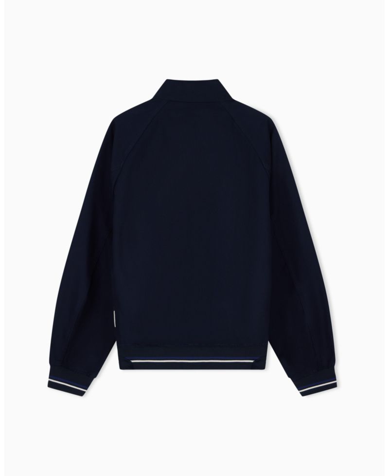 Men's Twill Bomber with Piping Jacket