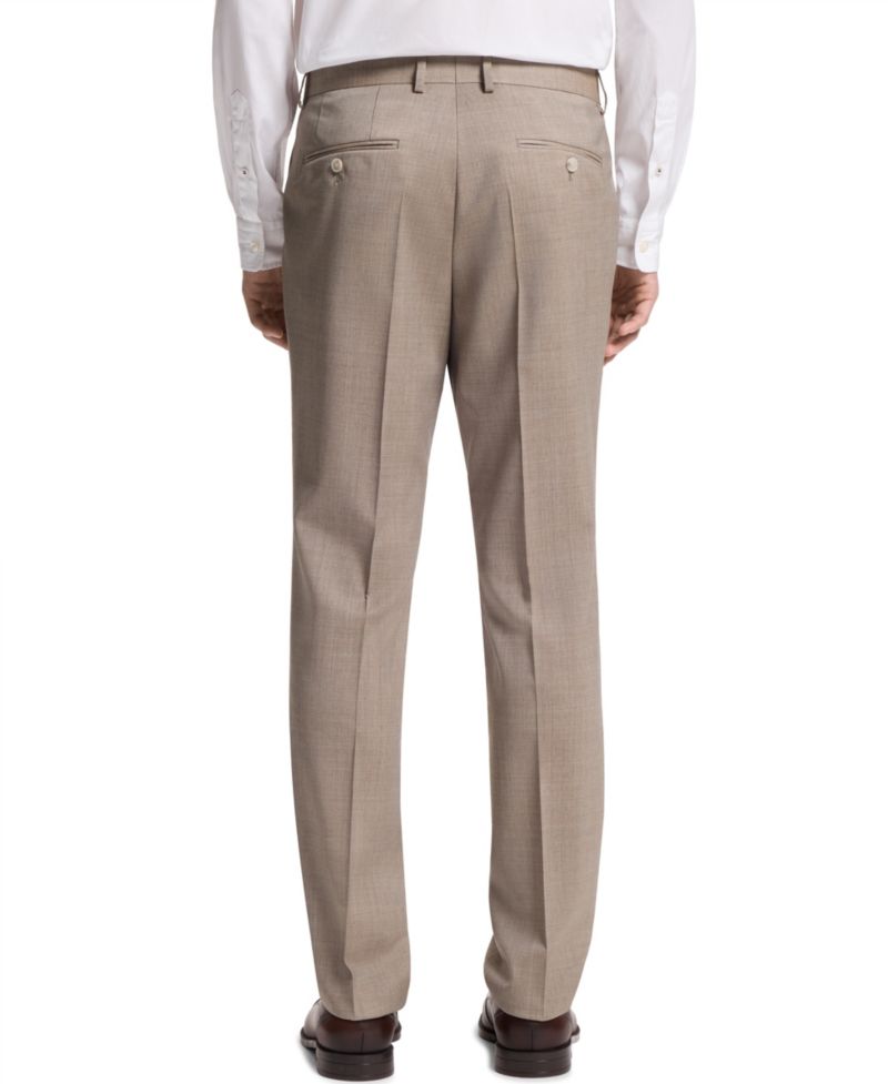 Men's Virgin Wool Two-Piece Slim-Fit Suit