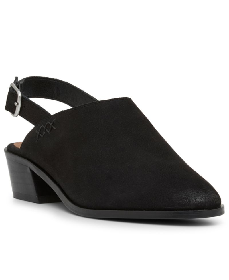 Women's Mylody Slingback Low Block Heel Mules