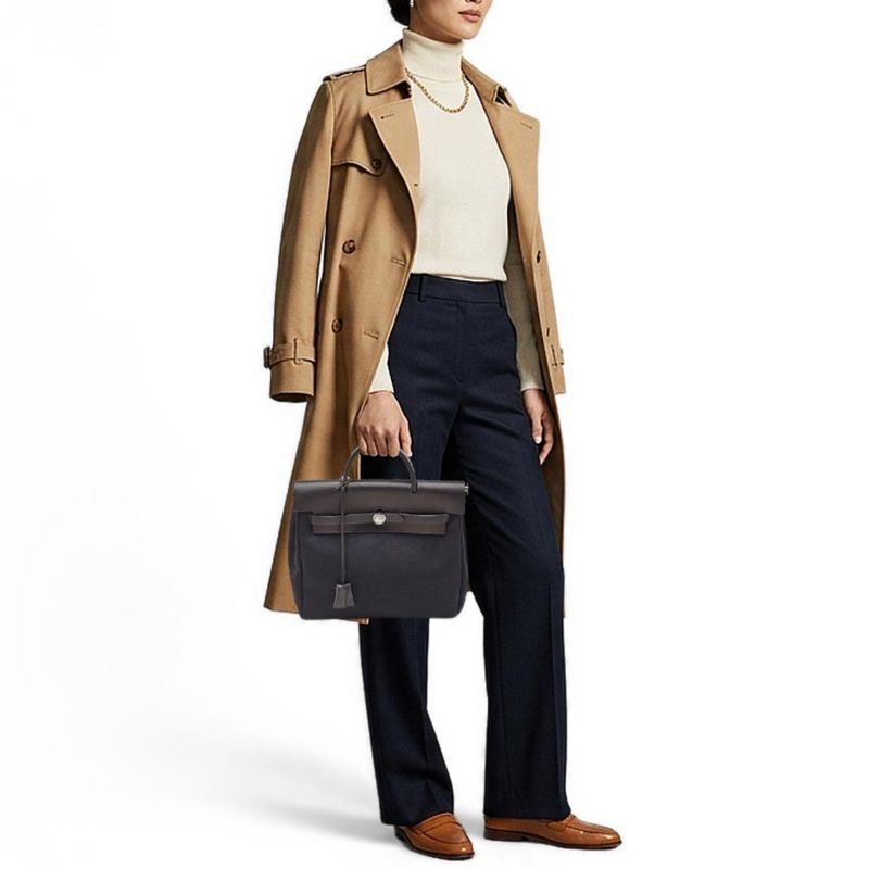 Pre-Owned HERMES women's Togo Leather Birkin 30 Bag