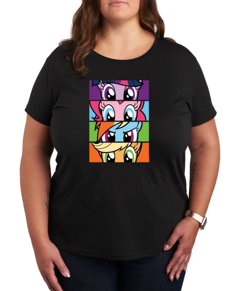 Trendy Plus Size My Little Pony Graphic T-shirt